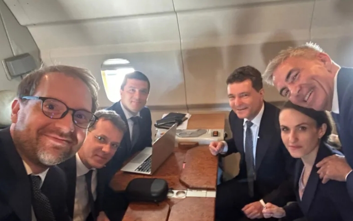 Primarul Timișoarei, Dominic Fritz, a însoțit președintele României într-o vizită oficială în Germania